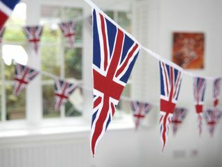 Jubileo Union Jack banderines