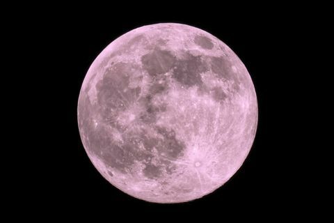 la súper luna rosa llena 2021