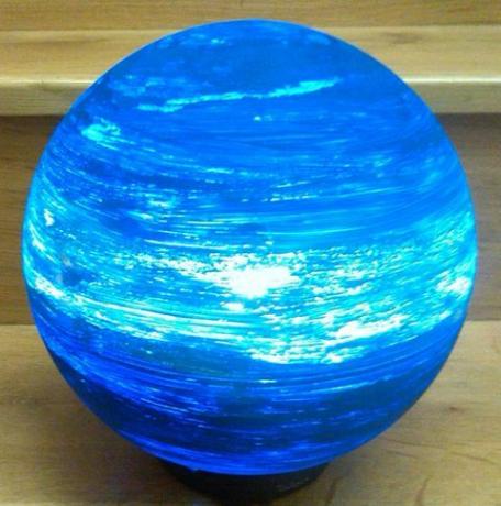 Neptuno planeta lámpara Pulsar luz de la luna