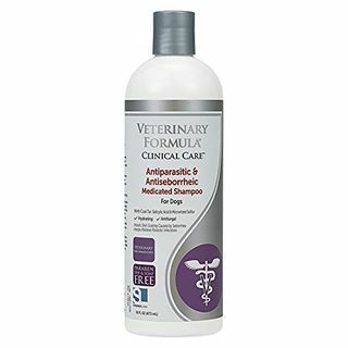 Champú para perros medicado antiparasitario y antiseborreico Veterinary Formula Clinical Care